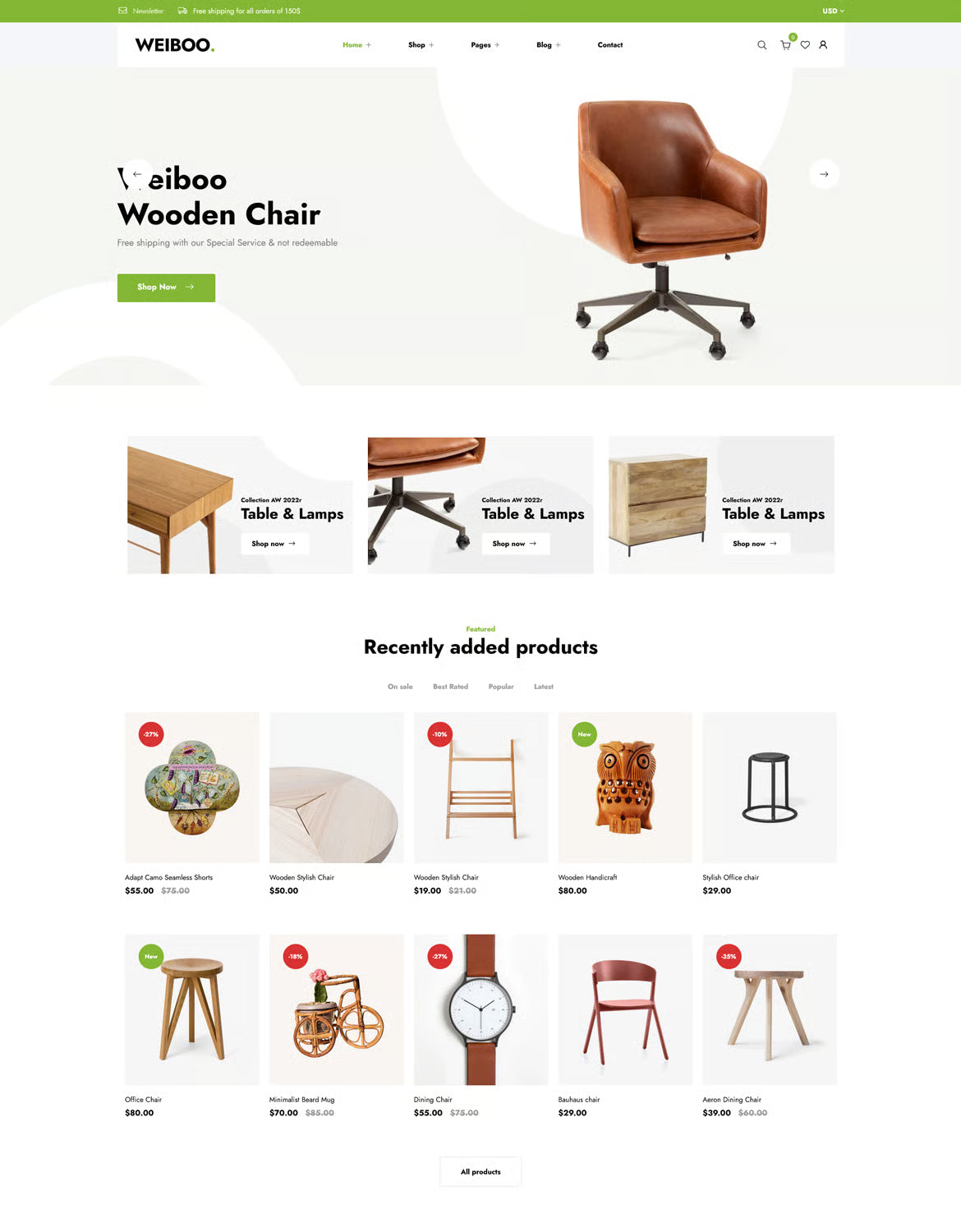 Weiboo — Tema multipropósito de Shopify