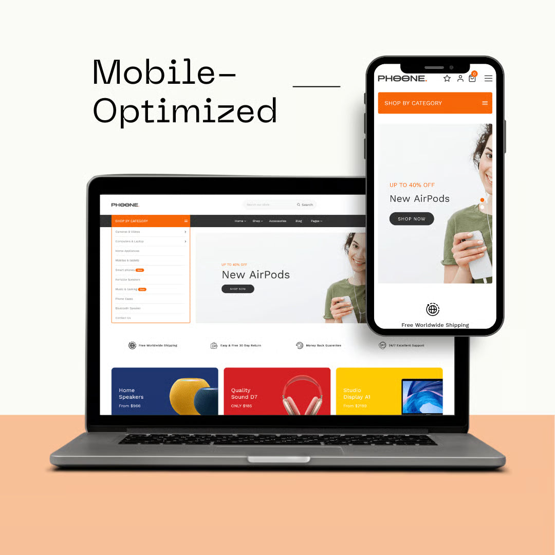 Phoone — Tema de Shopify para tienda de electrónica OS 2.0