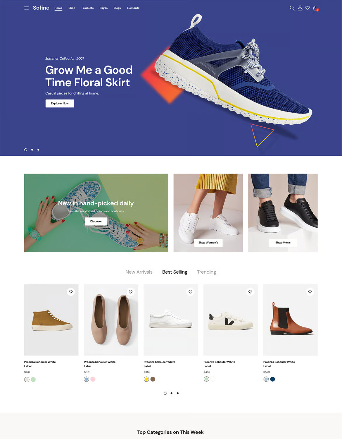 Sofine - Tema de Shopify limpio, versátil y responsivo