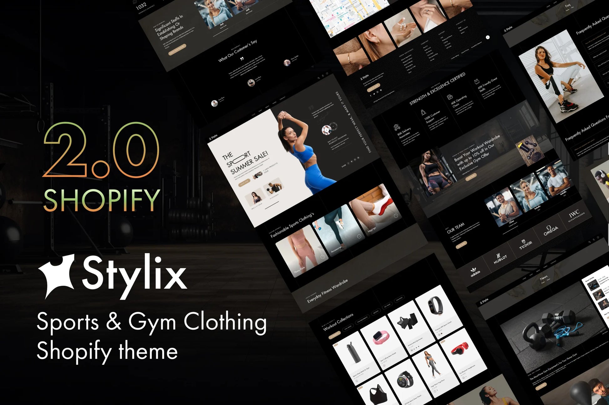 Stylix - Tema de Shopify para ropa deportiva y de gimnasio