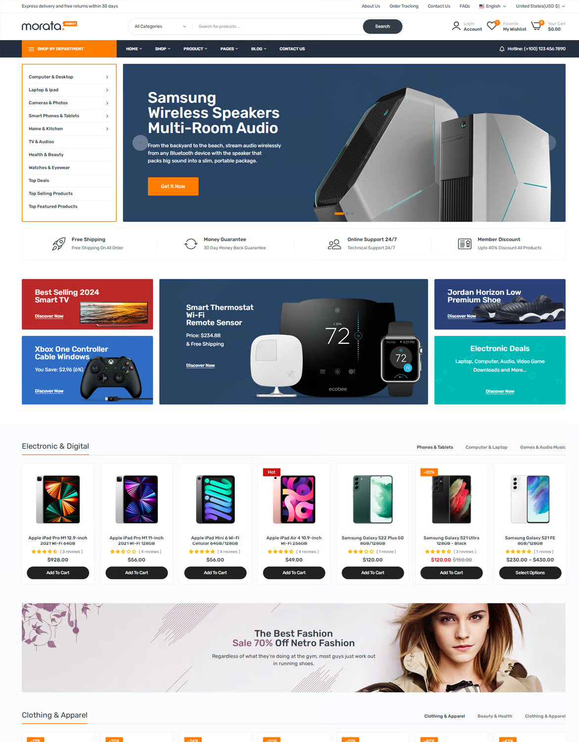 Morata - El Tema de Shopify 2.0 más rápido