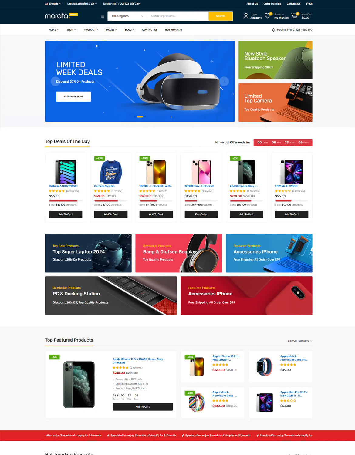 Morata - El Tema de Shopify 2.0 más rápido