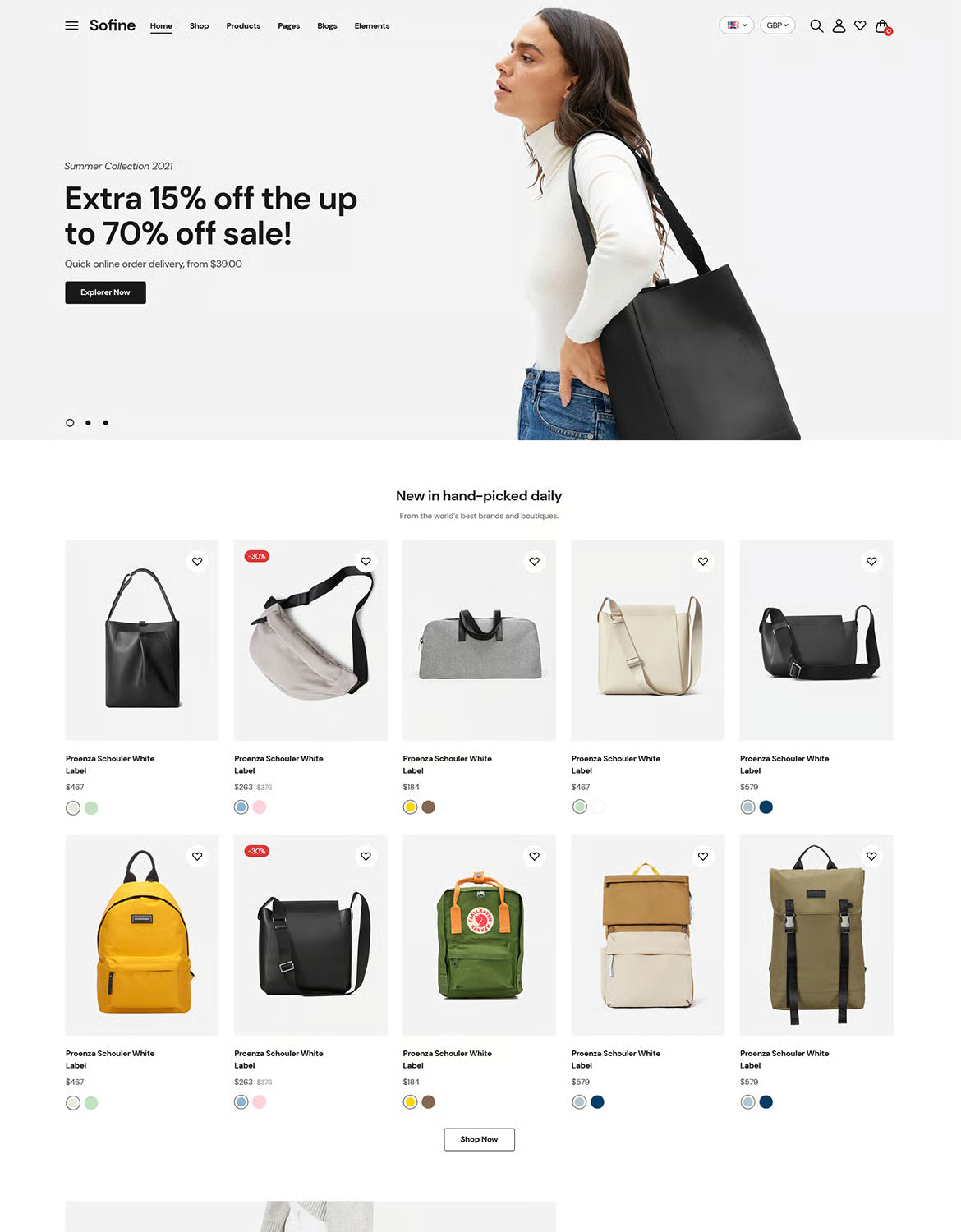 Sofine - Tema de Shopify limpio, versátil y responsivo