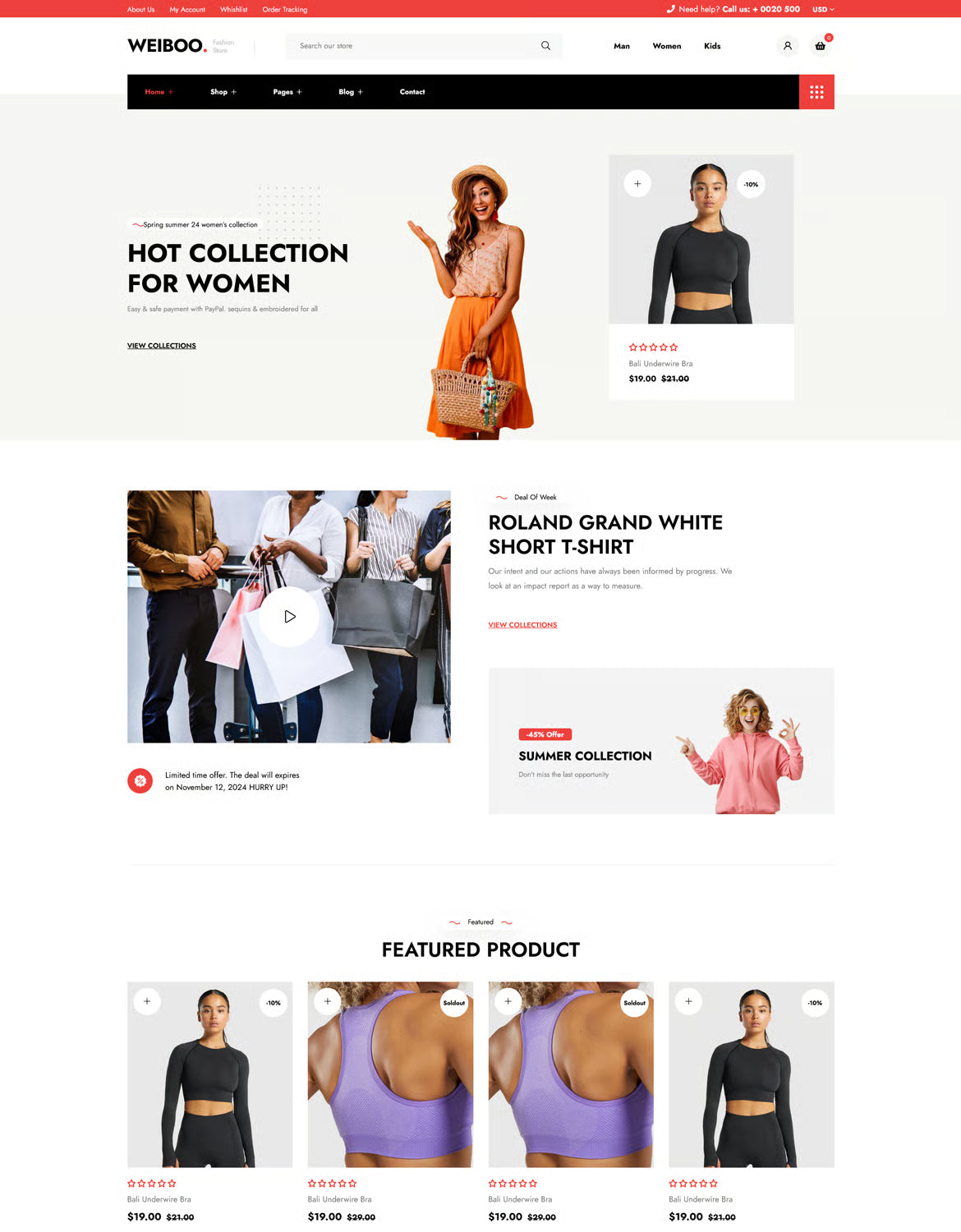 Weiboo — Tema multipropósito de Shopify