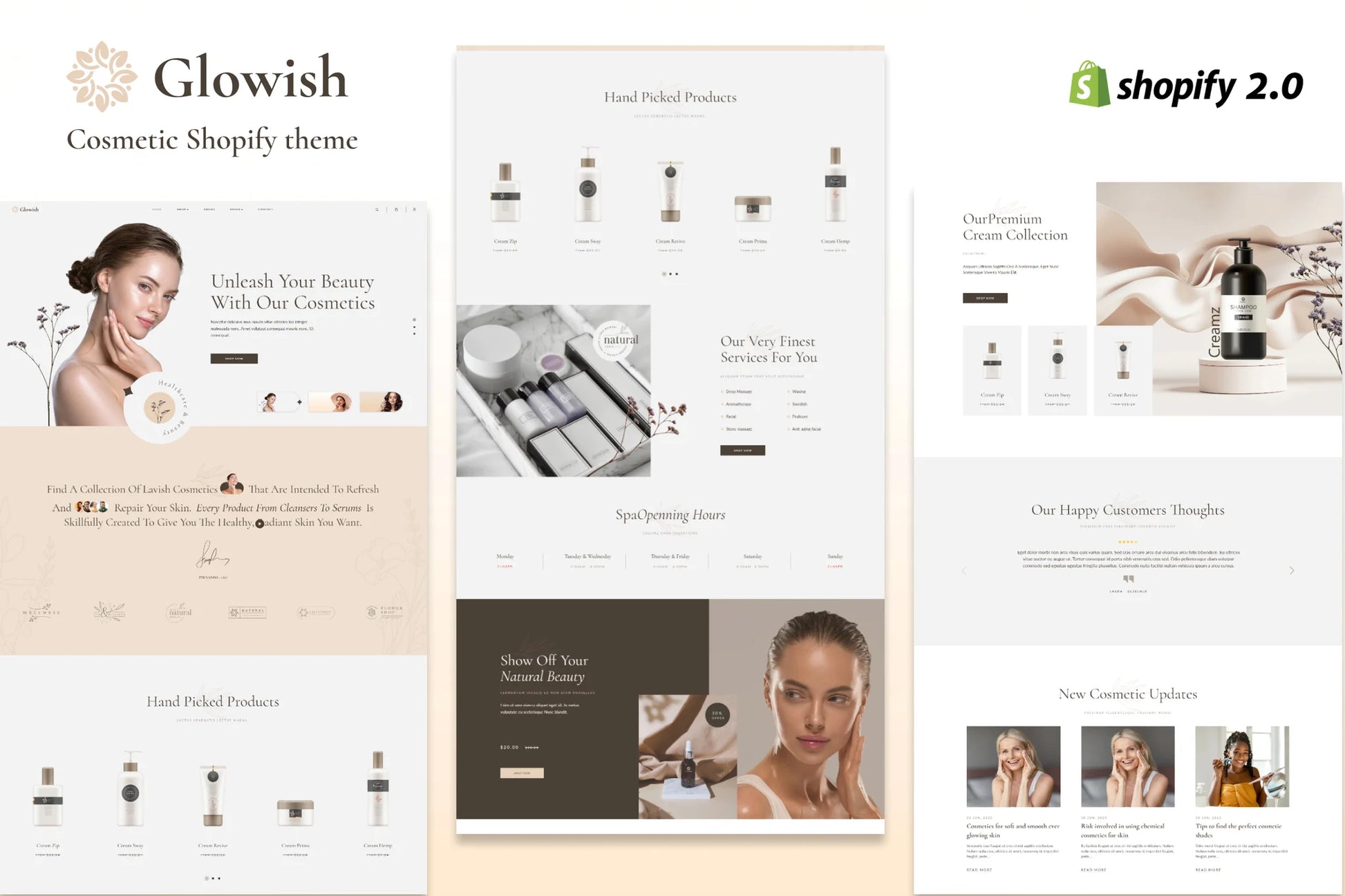 Glowish - Tema de Shopify para tienda de belleza
