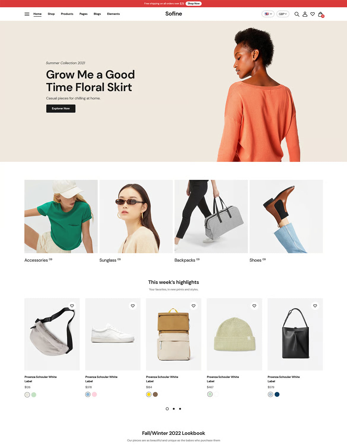 Sofine - Tema de Shopify limpio, versátil y responsivo