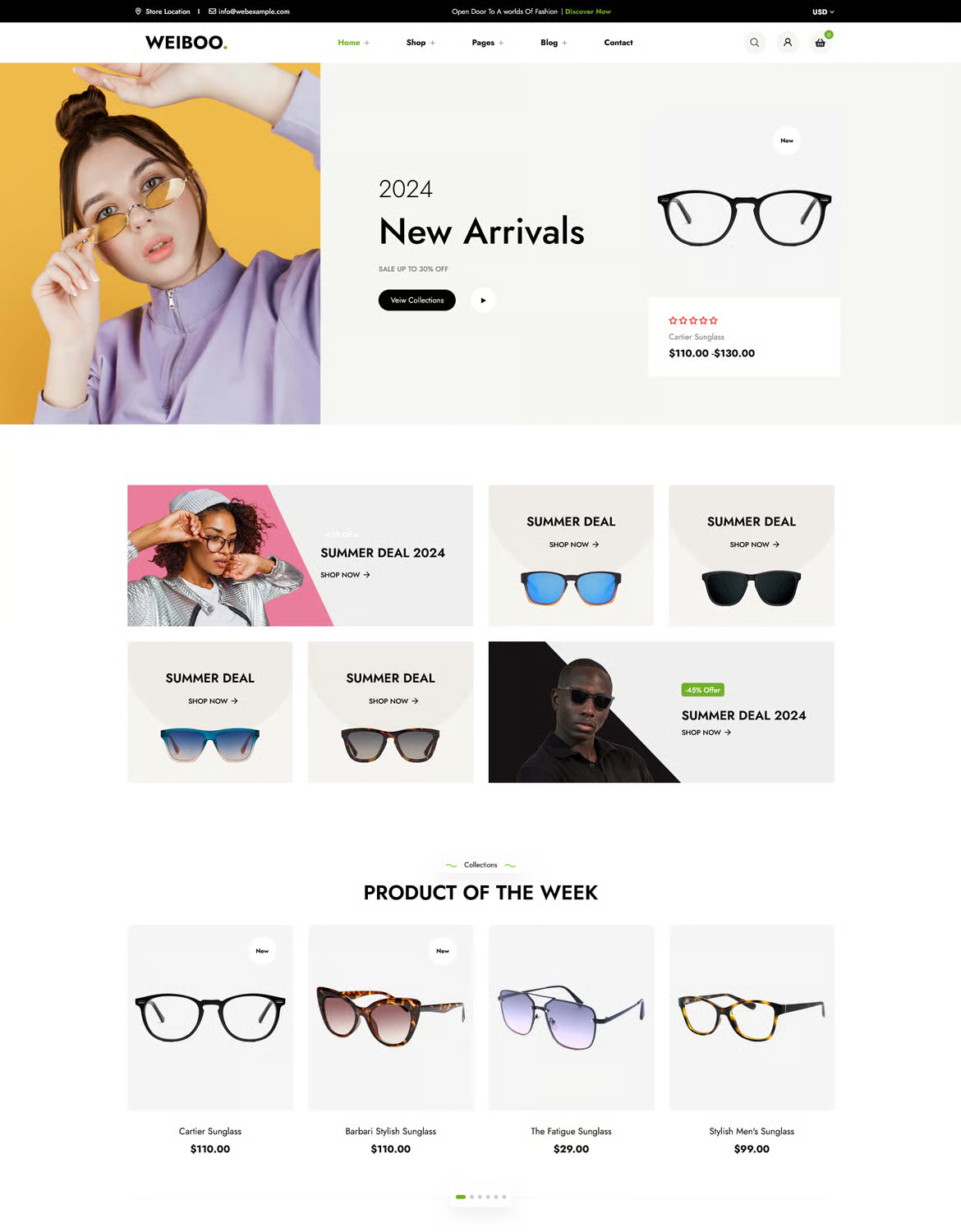 Weiboo — Tema multipropósito de Shopify