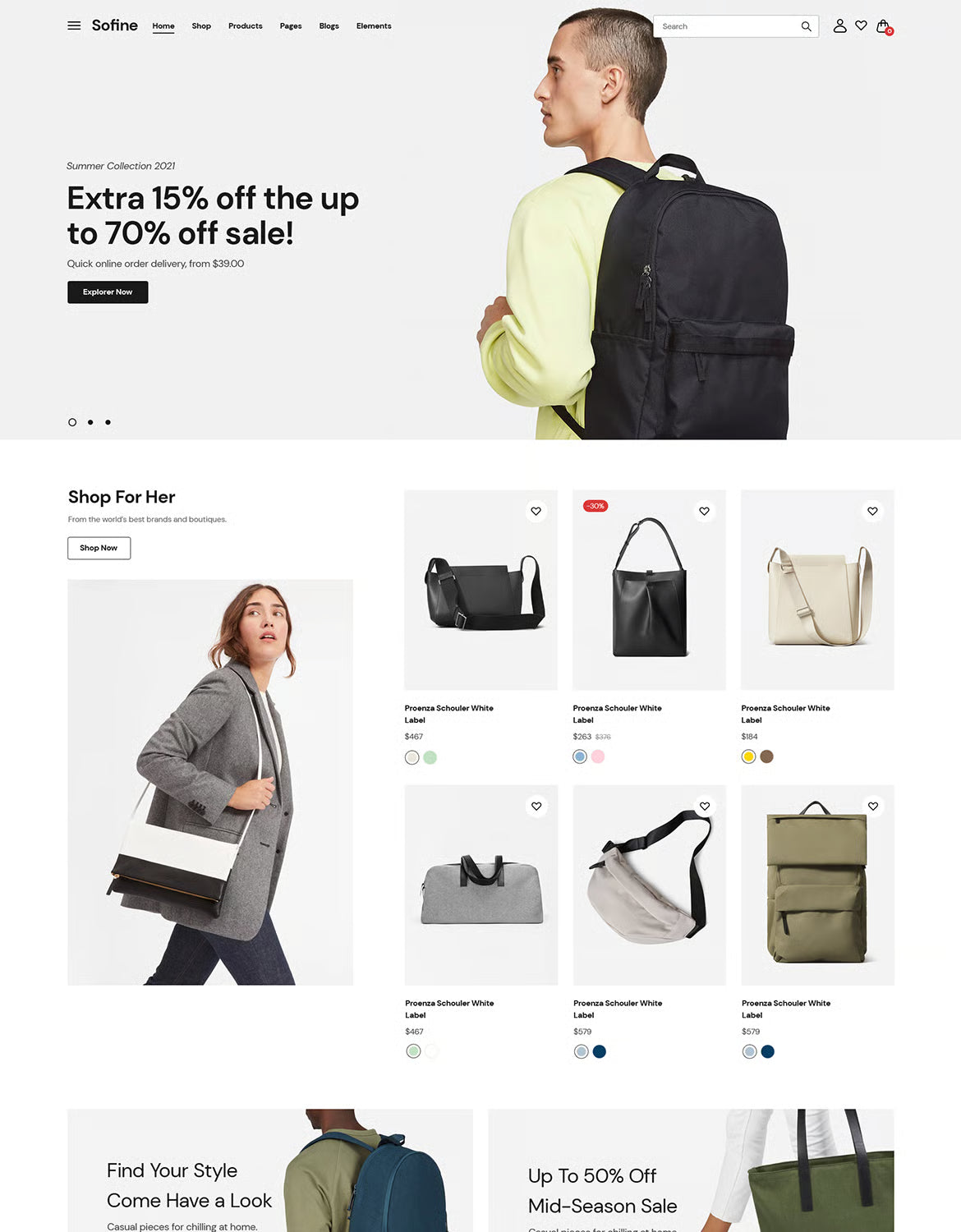 Sofine - Tema de Shopify limpio, versátil y responsivo