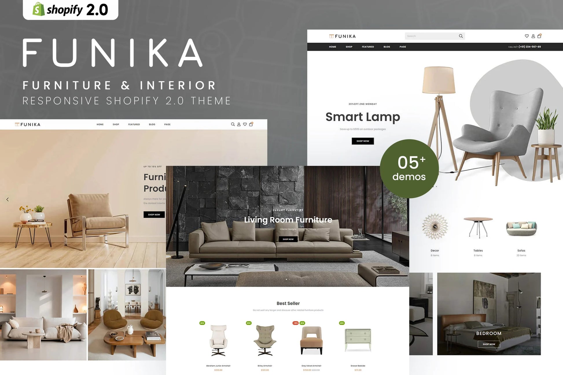Funika - Tema de Shopify 2.0 para muebles e interiores