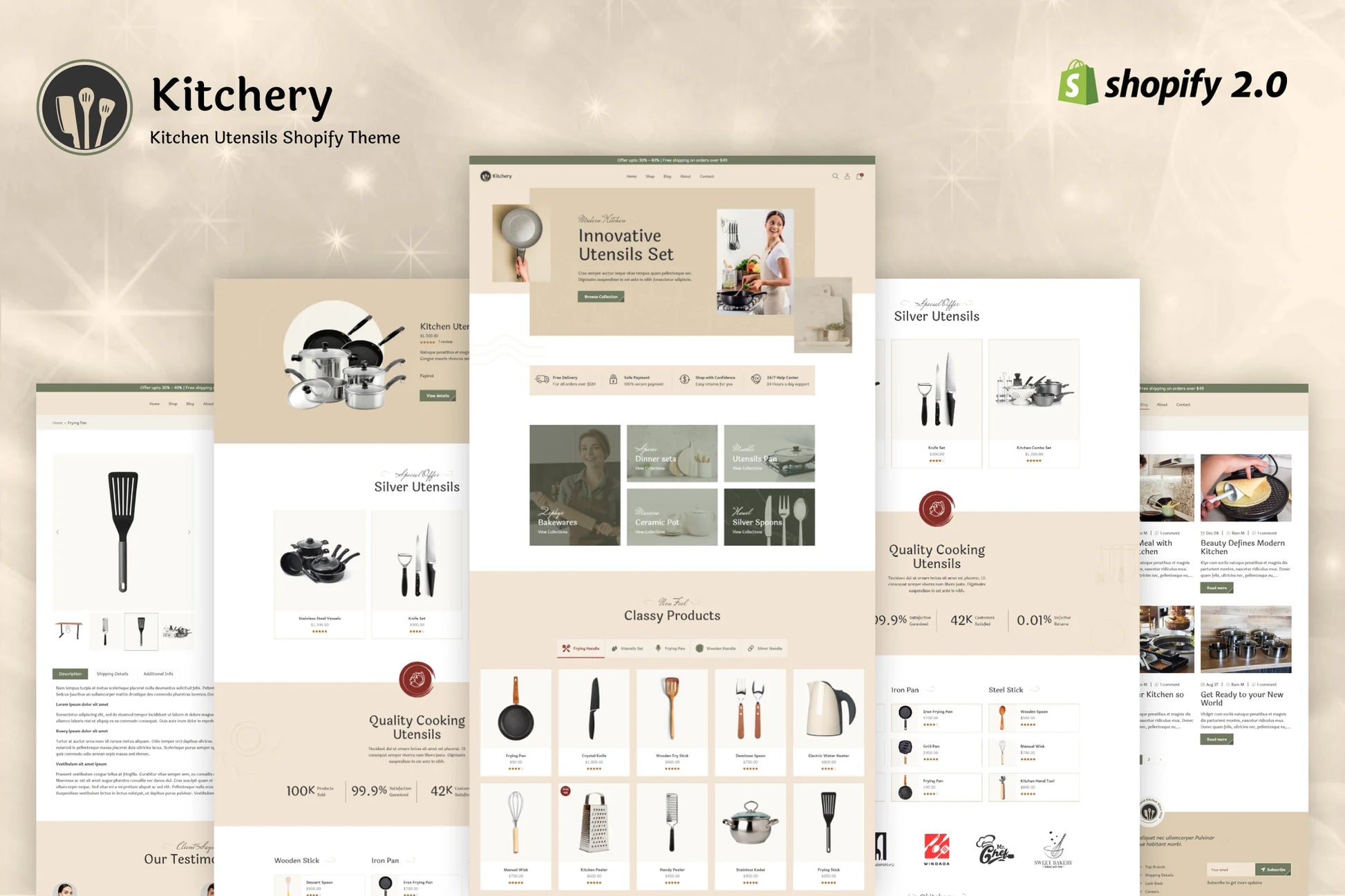 Kitchery - Tema de Shopify para electrodomésticos de cocina