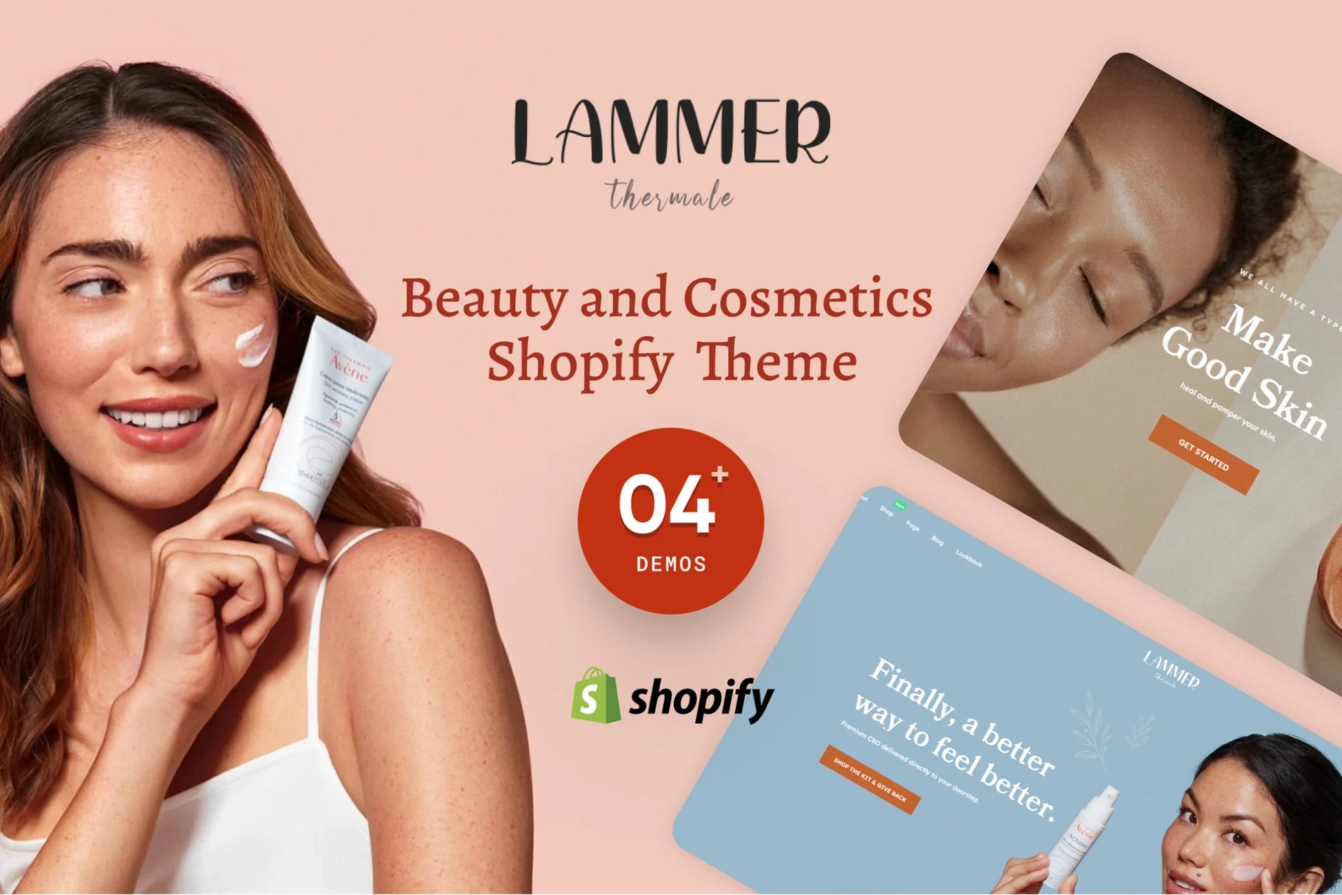 Lammer - Tema de Shopify para productos de belleza y cosmética