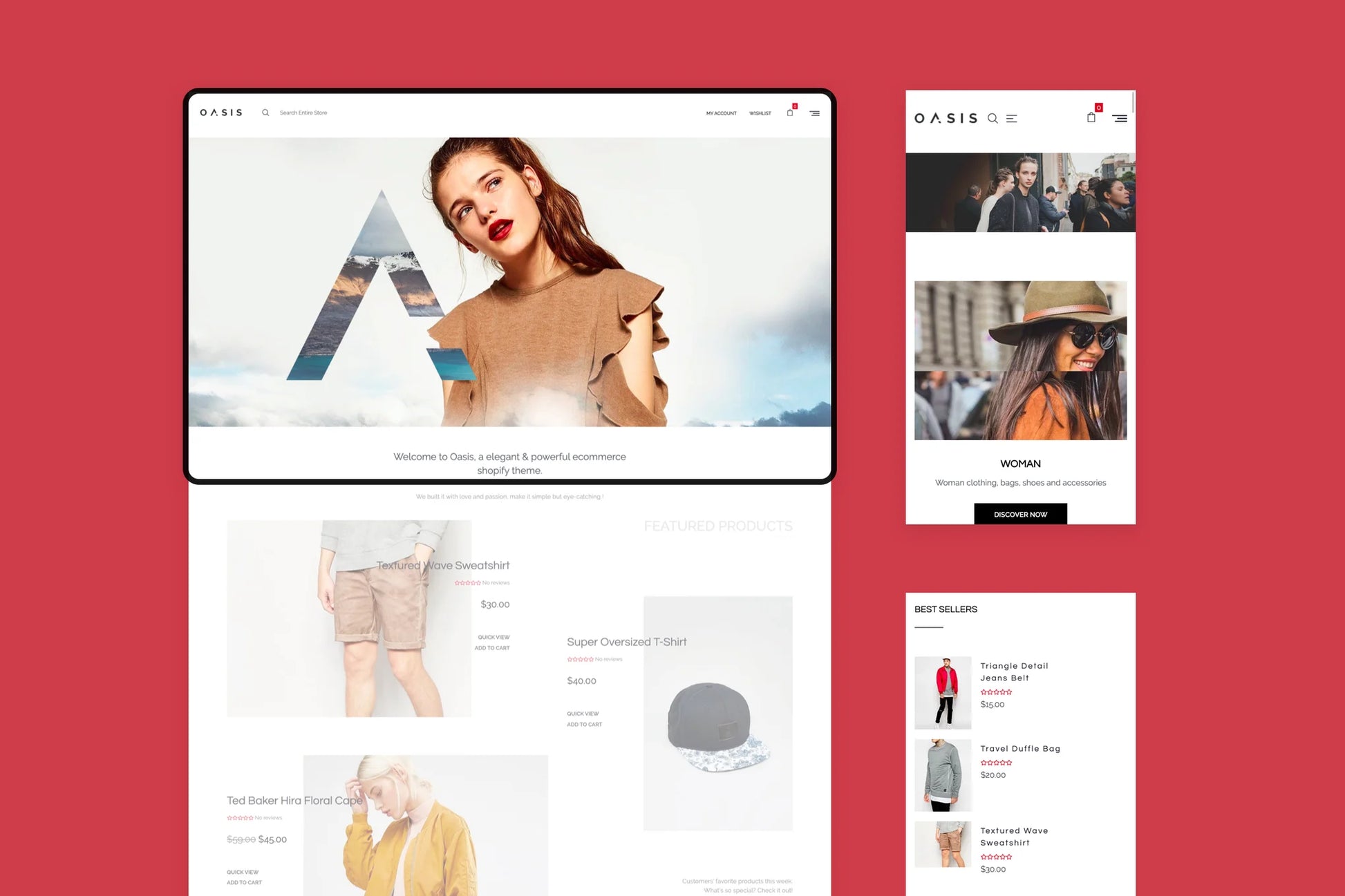 Oasis - Tema moderno de Shopify